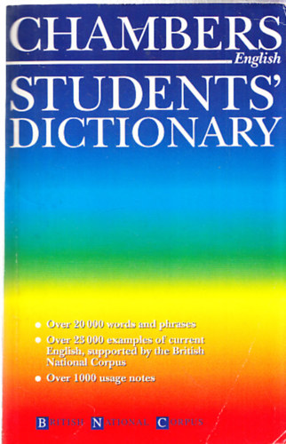 Chambers English Students dictionary - Bookstry