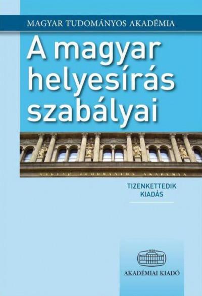 A magyar helyesírás szabályai