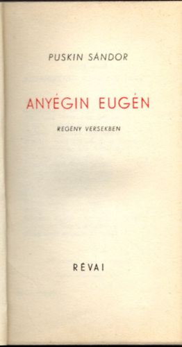 Anyegin Eugén