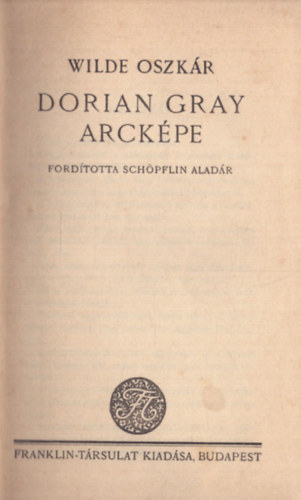 Dorian Gray arcképe