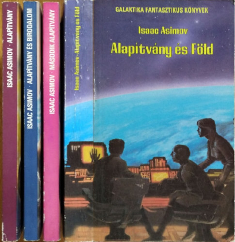 Alapítvány + Alapítvány és Birodalom + Második Alapítvány + Alapítvány és Föld (Alapítvány-sorozat, I-III., V.)