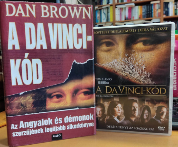 A Da Vinci-kód (regény + Bővített, dupla lemezes változat, 2 DVD)