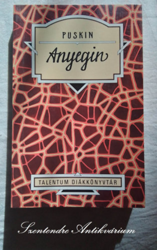 Anyegin - Talentum Diákkönyvtár