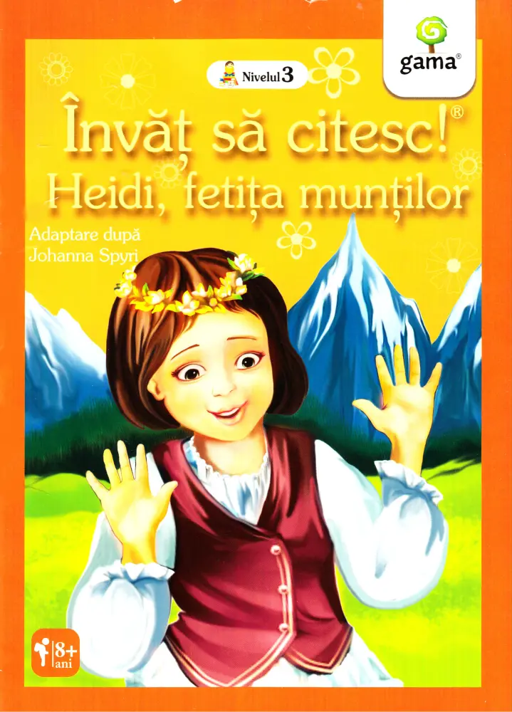 Învat sa citesc! Heidi, fetița munților. Adaptare dupa Johanna Spyri