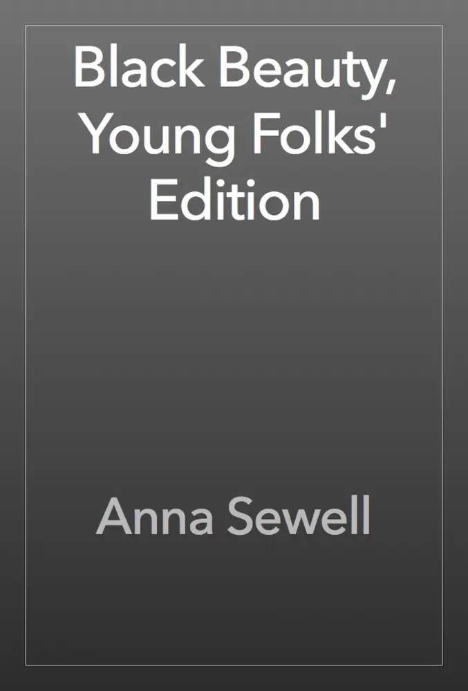 Black Beauty, Young Folks' Edition