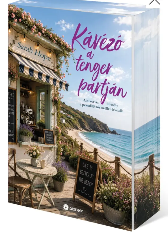 Kávézó a tenger partján 