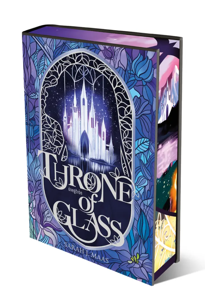 Throne of Glass – Üvegtrón (Üvegtrón 1.) Különleges éldekorált kiadás